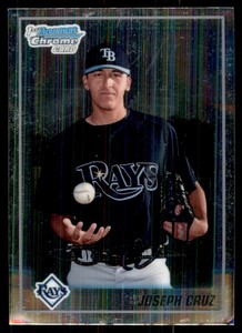 2010 Bowman Chrome Prospects Joseph Cruz Tampa Bay Rays #BCP15