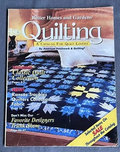 Spring 2002 Better Home and Garden QUILTING A Catalog for Quilt Lovers - Picture 1 of 3
