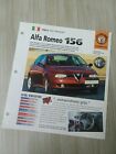 Alfa Romeo 156 IMP Spec Sheet / Brochure, 1997,1998,....
