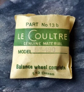 Reloj Jaeger Lecoultre Vintage 460 490 9OL 9OLN equilibrio completo genuino JLC - Imagen 1 de 1