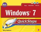 Windows 7 Quicksteps Consumer Appl And Hardware   O By Matthews Marty 0071635696