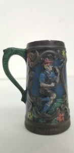 Mini German Beer Stein Decorative decor man woman dancing oktoberfest drinking - Picture 1 of 12
