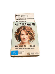 Kitty Flanagan The Live Collection DVD Region 4 includes 3 dvd’s STAND-UP COMEDY