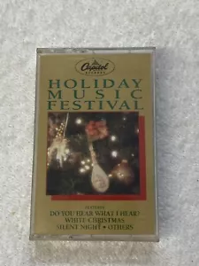 Holiday Music Festival Capitol Records Cassette Tape Cema 1993 - Imagen 1 de 4