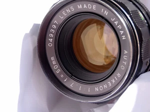 Serviced: M42 Ricoh Auto Rikenon 1.7/50mm + MFD Hack, Optimal Performance A7 - Picture 1 of 23