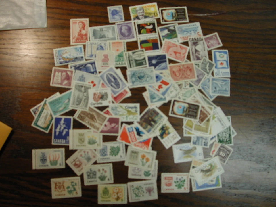Canada Mixed Lot of Mint Stamps, Mostly Sets Never Hinged Nice Run of Materia... - Image 1 of 4