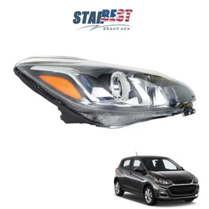 Faro sin lente transparente LED DRL para Chevrolet Spark 2019-2021 lado del pasajero - Imagen 1 de 13