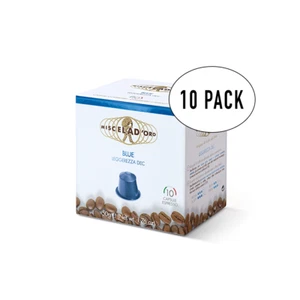 Cápsulas Nespresso Miscela d'Oro Espresso Azul (Descafeinado), 100 ct - Imagen 1 de 4