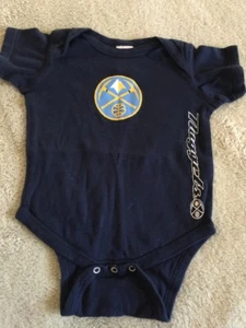 Pieles de conejo niños pepitas de denver azul manga corta una pieza 12 meses - Imagen 1 de 6
