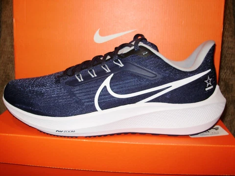 NFL Dallas Cowboys NIKE AIR ZOOM PEGASUS 39 Navy Blue DR2040-400 Mens Shoes 10M Cover