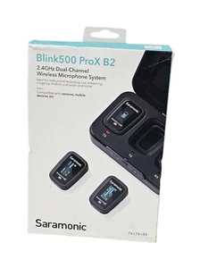 Saramonic Blink500 ProX B2 Clip-On Wireless Microphone System - Black - Picture 1 of 4