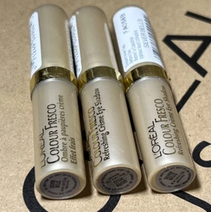 Lot of 3 Loreal Colour Refreshing Creme Fresco EyeShadow  SILVER BELLS - Picture 1 of 1