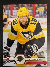 2019-20 Upper Deck Series 2 ALEX GALCHENYUK Exclusives 57/100 SP #353 Pengiuns