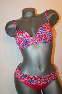 Bikini Triumph con aros "4 Your Style 14 sd CTOWP" talla 75 B rojo gebl 38 Tai 02 - Imagen 1 de 11