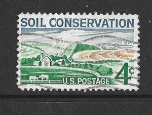 USA 1959 - 4c. SOIL CONSERVATION - SG 1132 - Fine - Lightly used - Picture 1 of 1