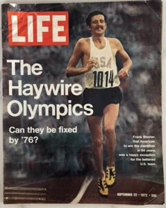 Vintage LIFE MAGAZINE Sept 22, 1972 -THE HAYWIRE OLYMPICS (FRANK SHORTER COVER) - Picture 1 of 2