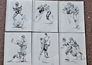 Washington Redskins ~ Shell Oil Prints ~ Set of 6 ~ NFL Football Tanenbaum 1981 - Bild 1 von 21