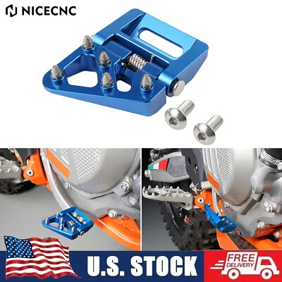 Folding Brake Pedal Tip Plate For Husqvarna 125-501 TE/FE/TX/FX/TC/FC 2017-2024 - Image 1 of 4