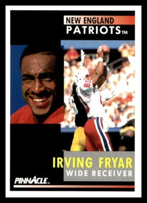 1991 Pinnacle #87 Irving Fryar   New England Patriots - Image 1 of 2