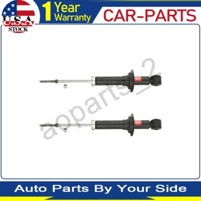 2 KYB Left+Right Rear Shocks Absorbers Struts Inserts Dampers Set for Mitsubishi - Image 1 of 4