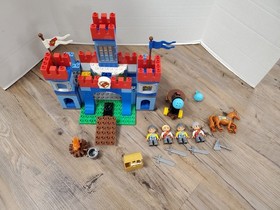 LEGO DUPLO Big Royal Castle 10577  Knight Horse Sword Cannon 99.9% Complete