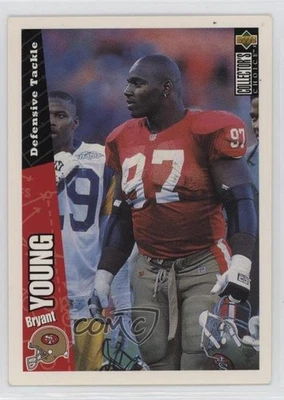 1996 Upper Deck Collector's Choice Bryant Young #194 HOF - Image 1 of 2