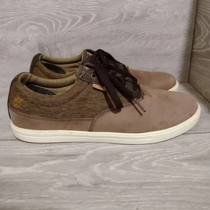 Para hombres Timberland EK Fulk Oxford Cuero Marrón Con Cordones Informales Zapatos Tenis Reino Unido 8 - Imagen 1 de 13