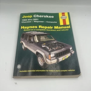 Jeep Cherokee 1984 thru 2001 50010 - Haynes Auto Repair Manual - Imagen 1 de 5