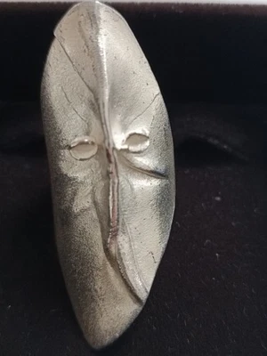 LAPPONIA  Silberring , Gondas Maske, Finnland, Björn Weckström - Bild 1 von 3