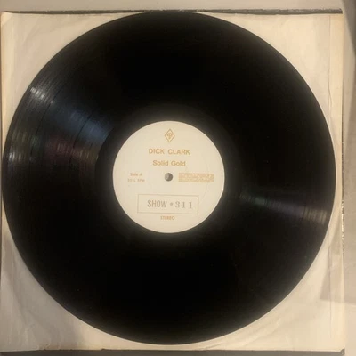 Dick Clark Solid Gold Show #311, LP, Various, VG+, w/ Cue Sheet- Radio Broadcast - Image 1 of 3