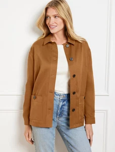 Chore Jacket at Talbots, NWT $159, All size a available. - Picture 1 of 3