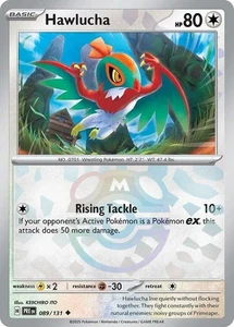Hawlucha (Master Ball Pattern) - 089/131 - Uncommon - Reverse Holo NM, English P - Picture 1 of 1