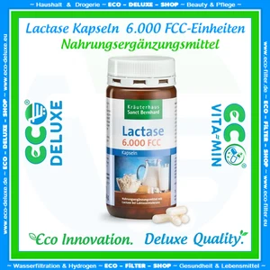 Lactase Kapseln 6.000 FCC-Einheiten 💯 bei Laktoseintoleranz 💰HOT % SALE🛒 - Bild 1 von 3