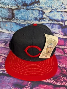 New Vtg Cleveland Indians C American Needle USA 7 1/4 Hat Cap MLB Cooperstown - Picture 1 of 10
