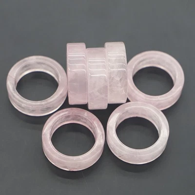 Anillo Joyería Natural Ágata Cristal Gema Piedras Preciosas Mezcla Anillos Coloridos Lote 9# Foto 1 de 4