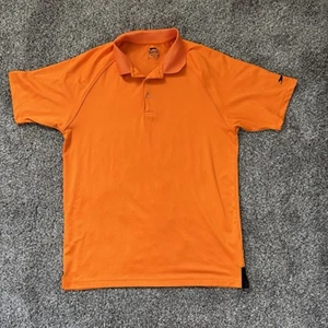 Slazenger Men’s Short Sleeve Medium Bright Orange Golf Polo Shirt, Quick Wicking - Picture 1 of 5