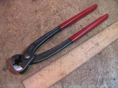 Knipex 10-99-1220 Ear Clamp Pliers for CV Boot Clamps Front and Side Jaws - Изображение 1 из 3