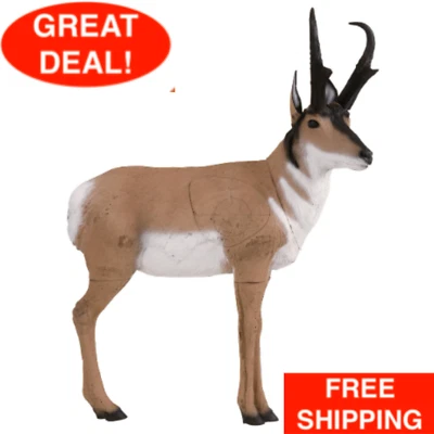 Delta Elite Antelope 3-D Target 53" x 44,5" x 11" realista perfecto para la práctica Foto 1 de 4