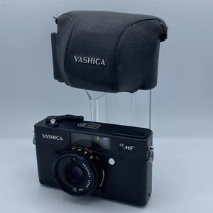 Yashica 35 MF 38mm f/2.8 Black Point & Shoot 35mm Film Camera UNTESTED/ AS IS - Picture 1 of 24
