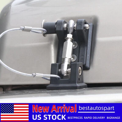 2PCS Aluminum Hood Latches Locking Hood Catch Latch For Jeep Wrangler TJ 1997+ Foto 1 de 4