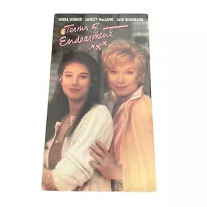 Terms of Endearment VHS Tape Movie Edition Winger MacLaine Nicholson New Sealed - Picture 1 of 7