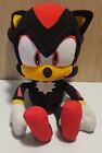 Shadow Sonic The Hedgehog Plush Stuffed Doll 12" Authentic Sega Game Character