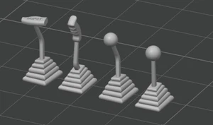 1/24 1/25 3D Resin Manual Racing Shifter Pack Scale Model Kit Parts - Picture 1 of 1