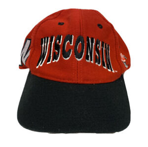 Vintage 90s Wisconsin Badgers SnapBack Trucker Top Of The World Hat