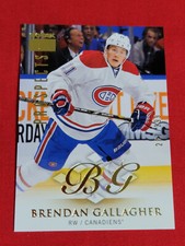 2013-14 Fleer Showcase Brendan Gallagher /299 Skybox Premium Prospects RC #45