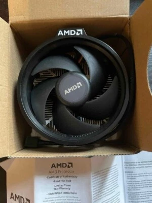 AMD Processor CPU Cooler – Efficient Thermal Cooling Fan for Desktop PCs - Image 1 of 2