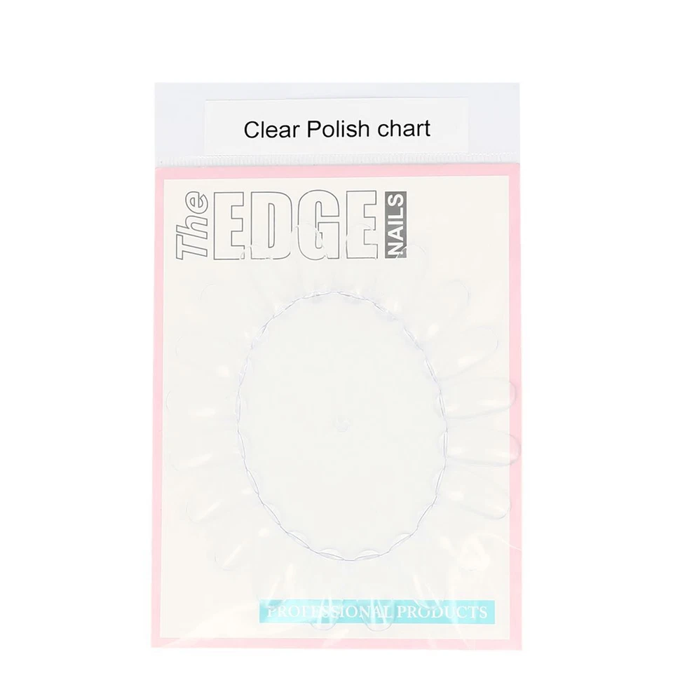 The Edge Nails Clear Polish Chart - Image 1 of 1
