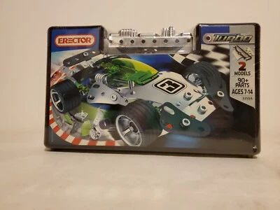 ERECTOR TURBO 2 Models 90+ Parts Meccano- #3350A New Sealed - Image 1 of 4