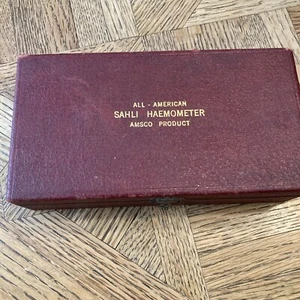 Antique Sahli Haemometer Blood Test Kit, 1927, by Amsco All-American, USA - Picture 1 of 15
