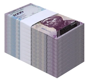 Venezuela FUERTE Bolívar 2012 "1000" Bolívares.1000 piezas UNC, VENDEDOR DE ESTADOS UNIDOS... WOW  - Imagen 1 de 1
